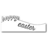 Memory Box Die Curved Happy Easter 99349 
