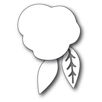 Memory Box Die Large Billow Flower Background and Leaves 99365 