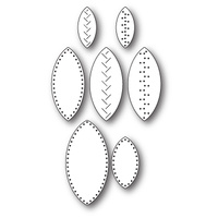 Memory Box Die Stitched Leaves 99758