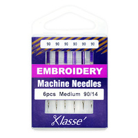 Klasse Machine Embroidery Needles 90/14