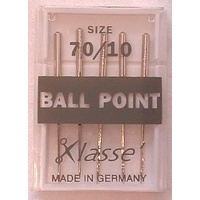 Klasse Ball Point Needles Size 70/10 