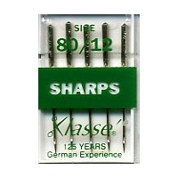 Klasse Sharps Size 80/12 