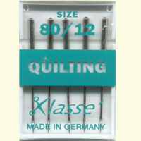 Klasse Machine Quilting Needles 80/12 
