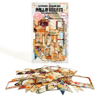 AALL & Create Ephemera Die Cuts - Nostalgic Brown