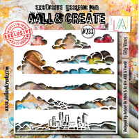 AALL & Create Stencil - City Views