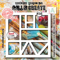 AALL & Create Stencil - Zigzag Fest