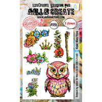 AALL & Create Stamp Set - Night Wing Petals