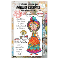 AALL & Create Stamp Set - Island Queen Dee