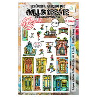AALL & Create Stamp Set - Roofline Friends