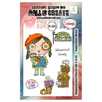 AALL & Create A7 Stamp Set - Camden Flower Market