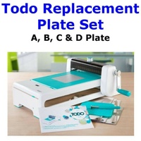 TODO Machine Replacement Plates - A, B, C & D 