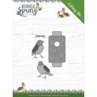 Amy Design Dies Spring Botanical Busy Birds, Botanical Spring