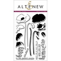 Altenew Painted Poppy Stamp Set ALT1013 