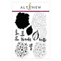 Altenew Garden Hydrangea Stamp Set