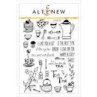 Altenew Tea Time Stamp Set 