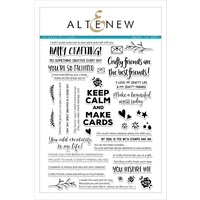 Altenew Crafty Friends Stamp Set ALT1688