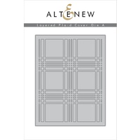 Altenew Layered Plaid Cover Die A ALT1714
