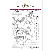 Altenew Sketchy Floral Stamp Set ALT1759