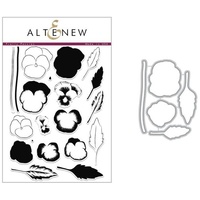 Altenew Pretty Pansies Die and Stamp Bundle