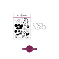 Altenew Build-A-Flower Anemone Die and Stamp Set