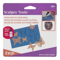Sculpey Silicone Mold Butterfly