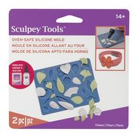 Sculpey Silicone Mold Flowers