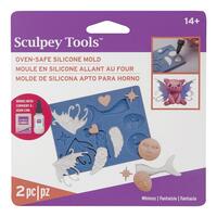 Sculpey Silicone Mold Whimsy