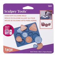 Sculpey Silicone Mold Cabochon Shapes