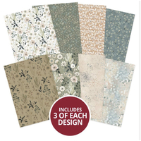 Hunkydory Crafts Adorable Scorable A4 Pattern Pack - In the Meadow
