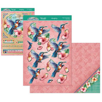 Hunkydory Crafts Beautiful Birds Deco-Large Set - Humming Bird
