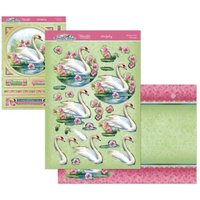 Hunkydory Crafts Beautiful Birds Deco-Large Set - Stunning Swan