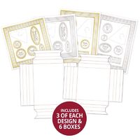 Hunkydory Crafts Decoupage Large Box Frames Square & Rectangle Collection