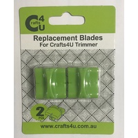 Crafts4U Paper Trimmer Cutting Blades x 2