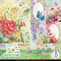 Ciao Bella Double-Sided Paper Pack 133gsm Microcosmos 12 x 12 12pk