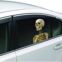 Joy Riders Car Window Cling Skeleton