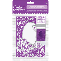 Crafter's Companion Cut and Emboss Folder 5x7 Butterfly Kiss