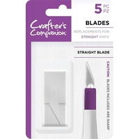Crafter's Companion Knife Replacement Blades - Straight 5pc