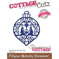 Cottage Cutz Die Filigree Nativity Ornament CCE513