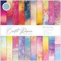 Craft Consortium Double-Sided Paper Pad 12X12 30/Pkg Retro Summer