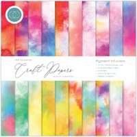 Craft Consortium Double-Sided Paper Pad 12X12 30/Pkg Pigment Infusions