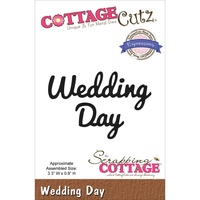 Cottage Cutz Die Expressions Wedding Day Die 