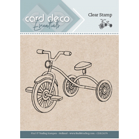 Card Deco Essentials - Clear Stamps - Tricycle