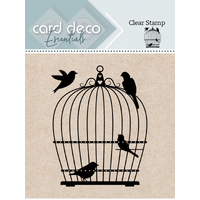 Card Deco Essentials - Clear Stamps - Birdcage