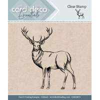 Card Deco Essentials - Clear Stamps - Deer