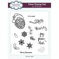 Creative Expressions Santa 6in x 8in Clear Stamp - CEC1102