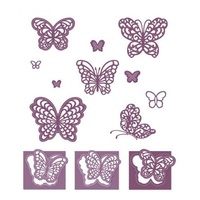 Sue Wilson Dies Finishing Touches Magical Butterflies Die CED1415 