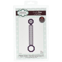 Sue Wilson Dies Finishing Touches Scalloped Lattice Buckle Bar CED1453