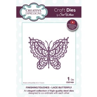 Sue Wilson Dies Finishing Touches Lace Butterfly Die CED1484 