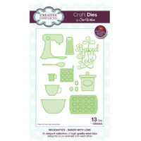 Sue Wilson Dies Necessities Collection Baked with Love CED23002 