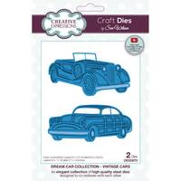 Creative Expressions Sue Wilson Vintage Cars Craft Die CED23073